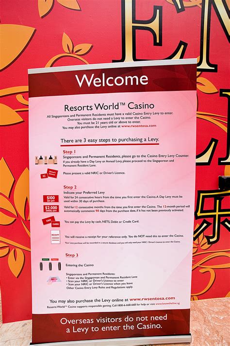 Resort World Sentosa Casino Levy