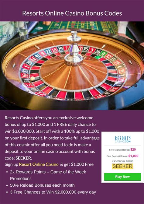 Resorts Casino Bonus