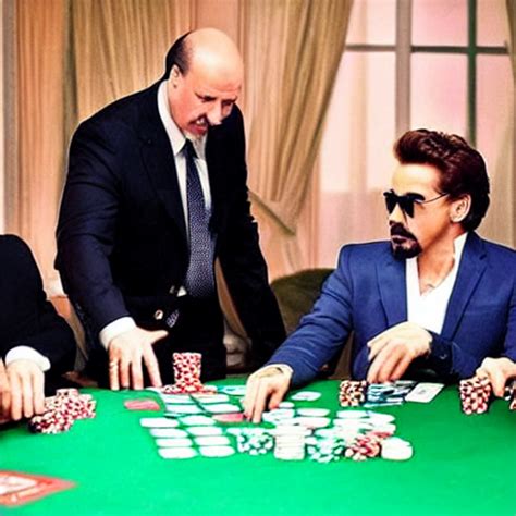 Robert Downey Jr Poker
