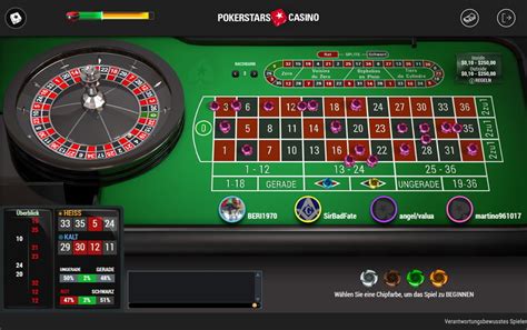 Roulette Spadegaming Pokerstars