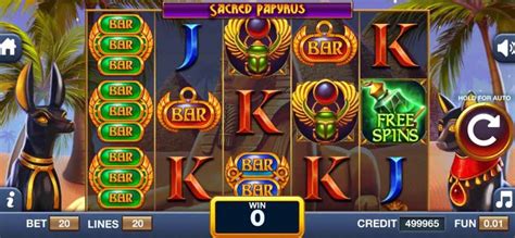 Sacred Papyrus Slot - Play Online