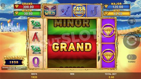 Sahara Riches Megaways Cash Collect Slot Gratis