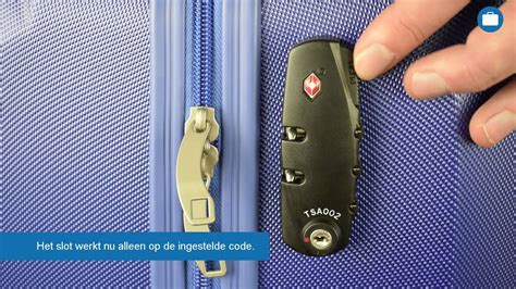 Samsonite Tsa002 Slot Instellen