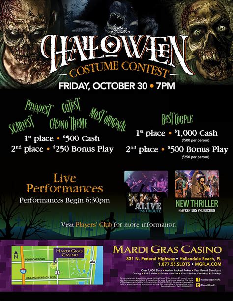 Santa Ana Casino Eventos De Halloween