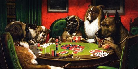 Significado Cuadro Perros Jugando Poker