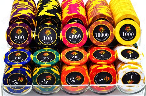 Singapura Casino Poker Chips