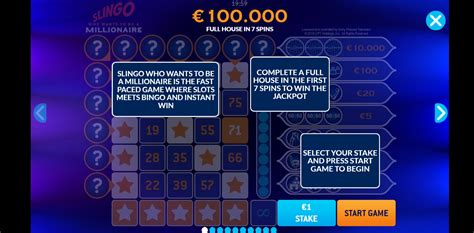 Slingo Who Wants To Be A Millionaire Betano