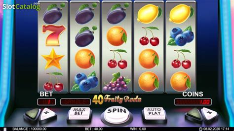 Slot 40 Fruity Reels