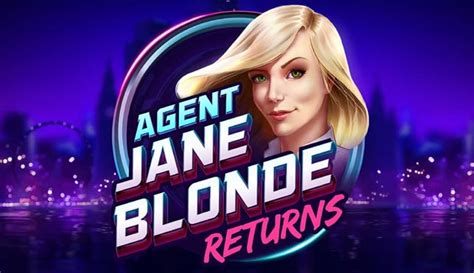 Slot Agent Jane Blonde Returns