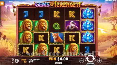 Slot Gems Of Serengeti