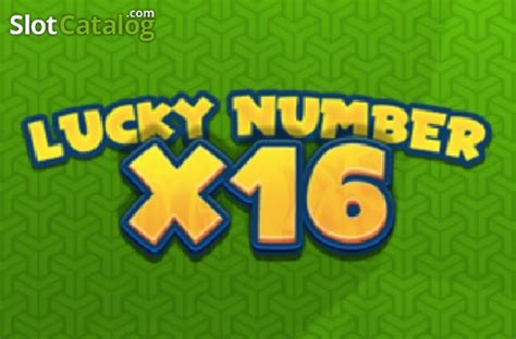 Slot Lucky Number X16