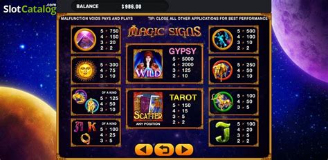 Slot Magic Signs