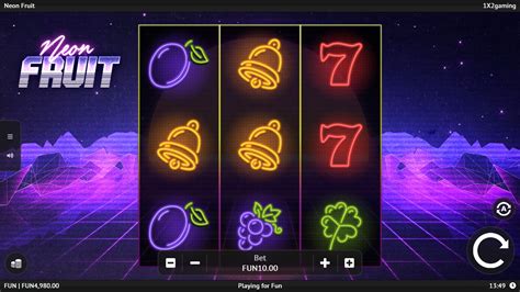 Slot Neon Fruits