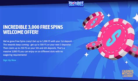 Slotable Casino Bonus