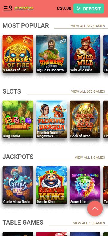 Slotanza Casino Mobile