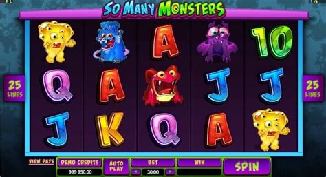 So Many Monsters 888 Casino