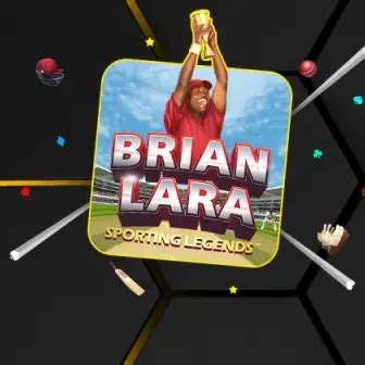 Sporting Legends Brian Lara Bwin