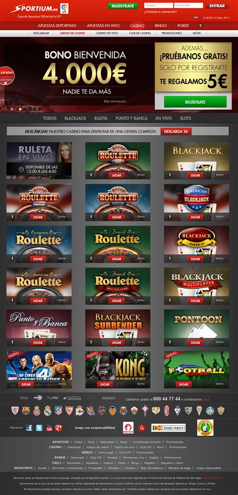 Sportium Casino App