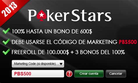 Star Poker Codigo Promocional