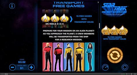 Star Trek The Next Generation Slot - Play Online