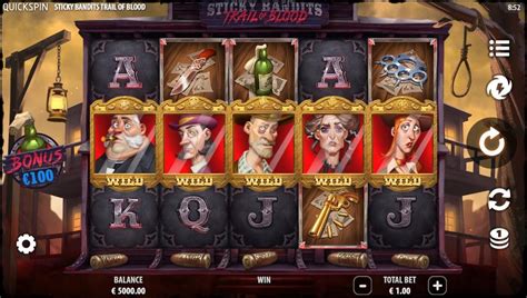 Sticky Bandits Trail Of Blood Slot - Play Online