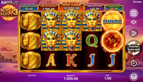 Sun Of Egypt 3 Slot - Play Online