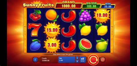 Sunny Fruits 888 Casino