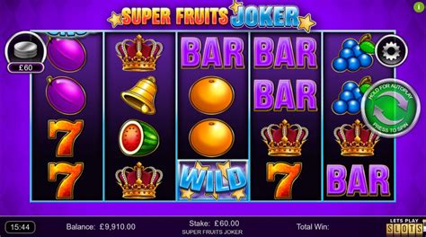 Super Fruits Joker Slot Gratis