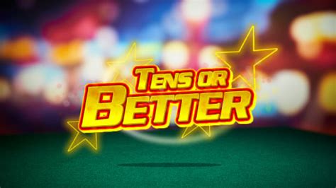 Tens Or Better 5 Netbet