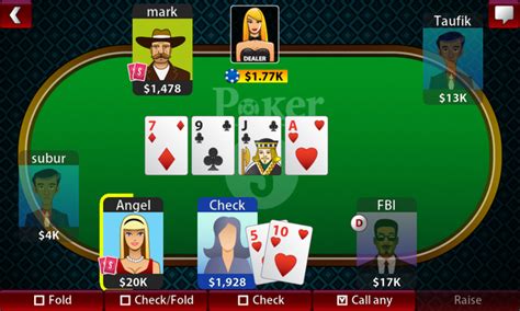 Texas Holdem Poker 3 Blackberry