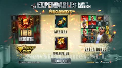 The Expendables New Mission Megaways Bwin