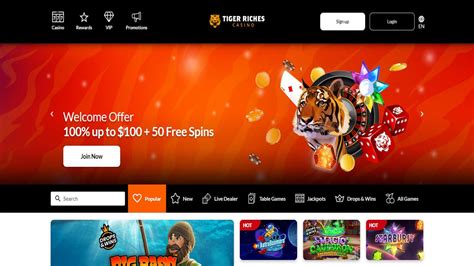 Tiger Riches Casino Codigo Promocional