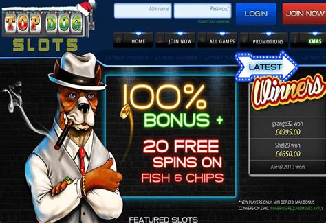 Top Dog Slots Casino Bonus