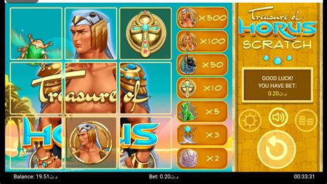 Treasure Of Horus Scratch 888 Casino