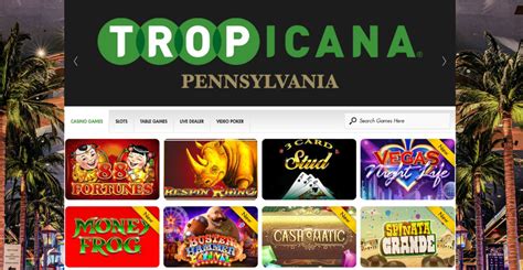 Tropicana Promocoes De Casino Online