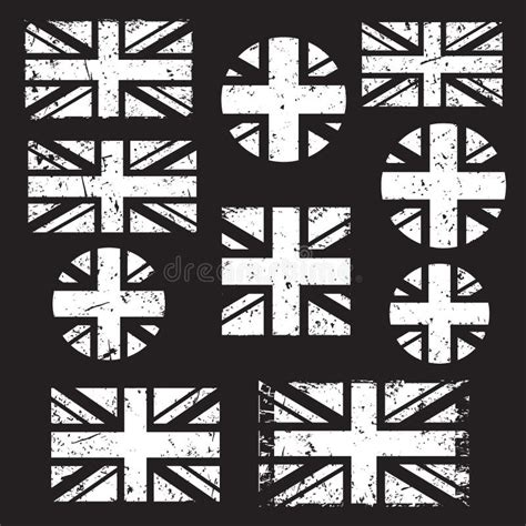 Union Jack Preto E Branco