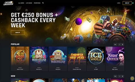 Universegame Casino Online