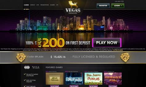 Vegasparadise Casino Login