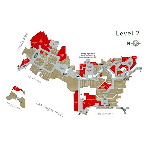 Venetian Casino Nivel Do Mapa Do Campus