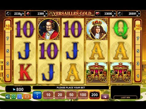 Versailles Ouro Slots Gratis