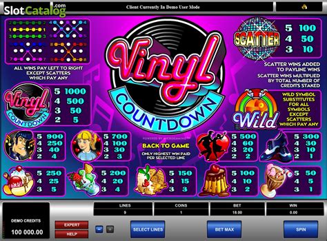 Vinyl Countdown Slot Gratis