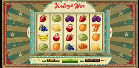 Vitntage Win Slot Gratis