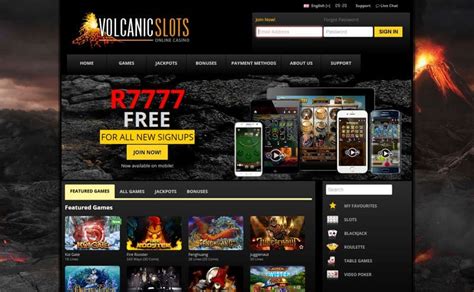 Volcanic Slots Casino Codigo Promocional
