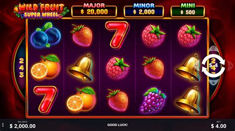 Wild Fruit Super Wheel Leovegas