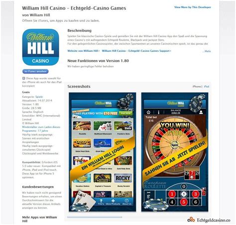 William Hill Casino App Itunes