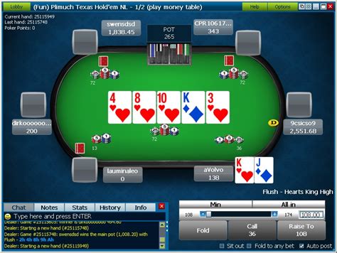 William Hill Poker Stats