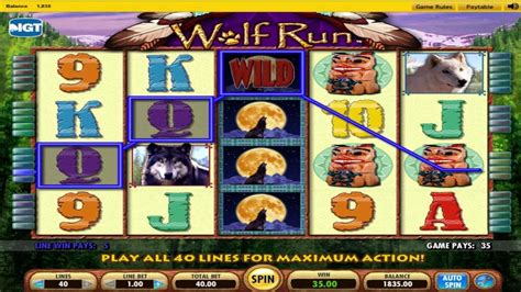 Wolf Run Maquina De Fenda Grande Vitoria