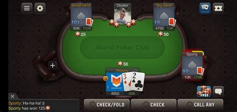World Poker Club Android 2 3