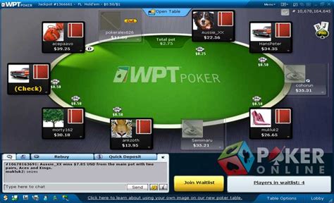 Wpt Poker Online De Revisao De