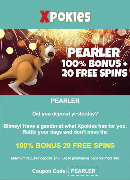 Xpokies Casino Bonus